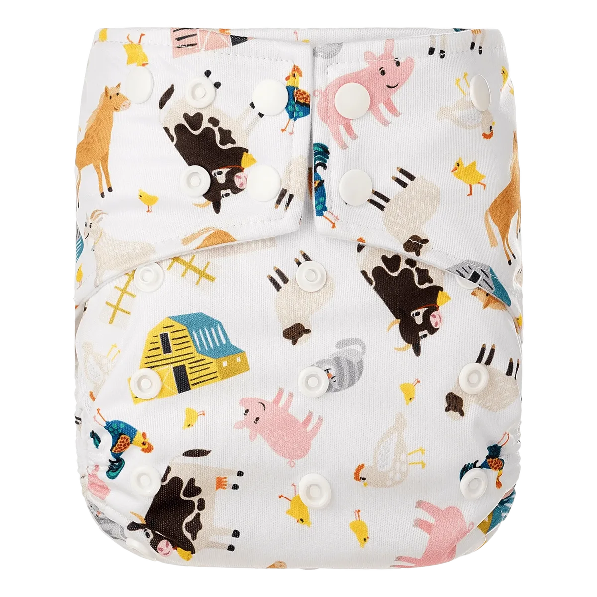 Pocketluier | Farm Animals van HappyBear Diapers – productfoto