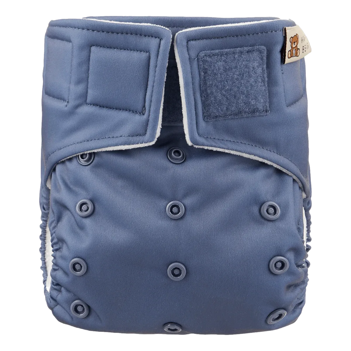 Wasbare dagluier | Denim van HappyBear Diapers – productfoto