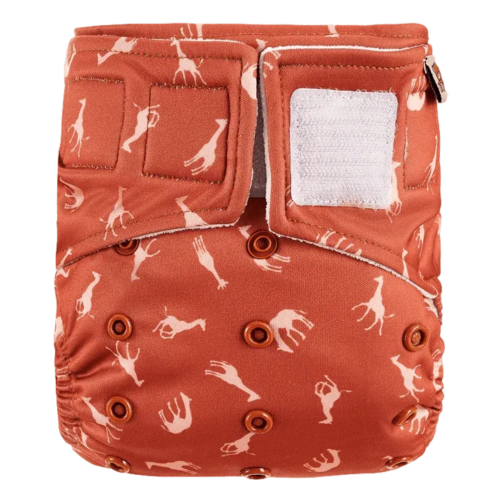 Wasbare dagluier | Savanna van HappyBear Diapers – productfoto