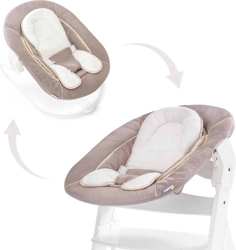 Alpha Bouncer 2 in 1 - Wipstoel - Stretch by Hauck in Beige – product photo