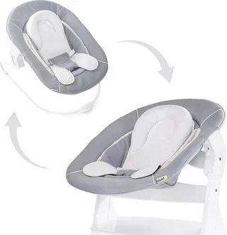 Alpha Bouncer 2 in 1 - wipstoel by Hauck in Stretch Grey – product photo 1 of 5