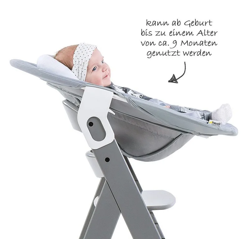 Alpha Bouncer 2 in 1 - wipstoel by Hauck in Stretch Grey – product photo 4 of 5