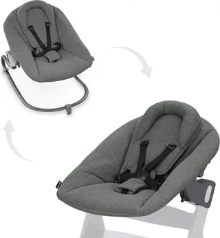 Alpha Bouncer Premium - Wipstoel von Hauck in Dunkelgrau – Produktfoto 1 von 5
