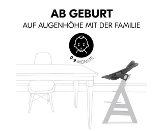 Alpha Bouncer Premium - Wipstoel von Hauck in Dunkelgrau – Produktfoto 3 von 5