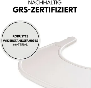 Alpha Click Tray - dienblad voor kinderstoel - Speckle Beige by Hauck in Cream – product photo 3 of 5