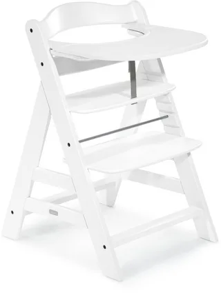 Alpha Click Tray - dienblad voor kinderstoel von Hauck in Weiß – Produktfoto 3 von 5