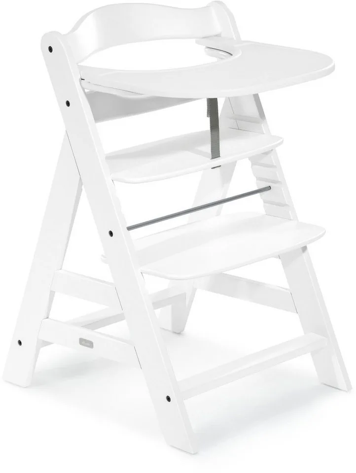 Alpha Click Tray - dienblad voor kinderstoel von Hauck in Weiß – Produktfoto 3 von 5