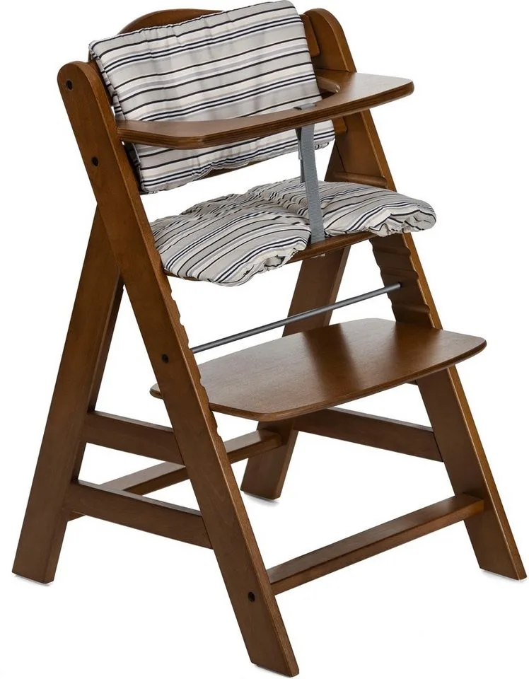 Alpha+ Kinderstoel - meegroeiend vanaf 6 maanden tot 90 kg - FSC® gecertificeerd beukenhout by Hauck in Walnoot – product photo 3 of 5