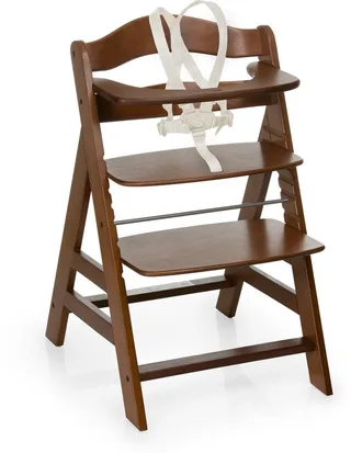 Alpha+ Kinderstoel - meegroeiend vanaf 6 maanden tot 90 kg - FSC® gecertificeerd beukenhout by Hauck in Walnoot – product photo 2 of 5