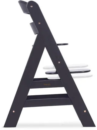 Alpha Kinderstoel - Newborn Set – FSC®-gecertificeerd von Hauck in Dunkelgrau – Produktfoto 5 von 5