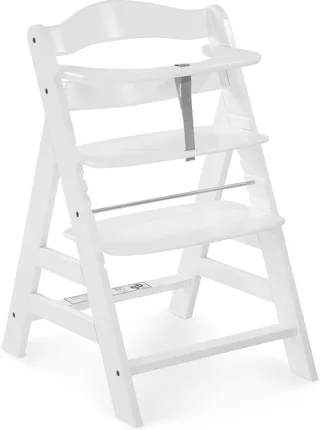 Alpha+ White Kinderstoel - FSC® gecertificeerd beukenhout von Hauck in Weiß – Produktfoto 1 von 5