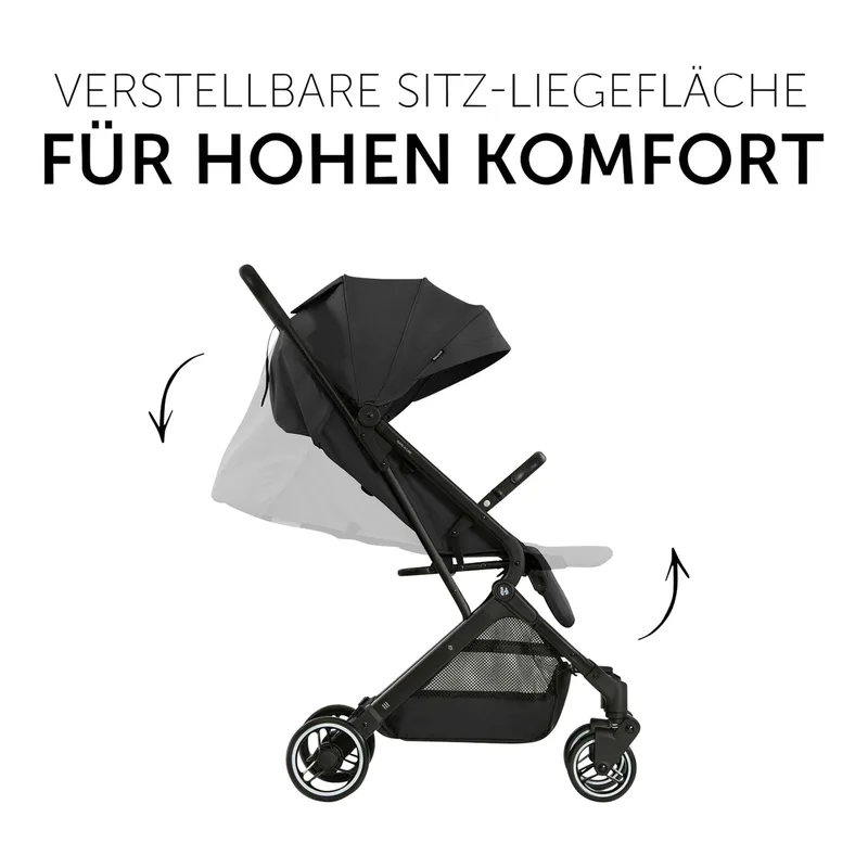 Buggy TravelNCare by Hauck in Black, 86 × 50 × 104 mm – product photo 2 of 3