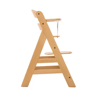 Bundle Hochstuhl Alpha+ inklusive Tray von Hauck in Braun, 48 × 77 mm – Produktfoto 2 von 3