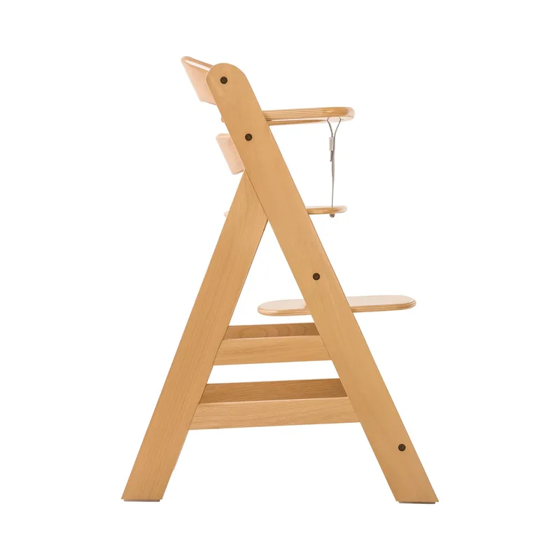 Bundle Hochstuhl Alpha+ inklusive Tray von Hauck in Braun, 48 × 77 mm – Produktfoto 2 von 3