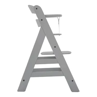 Bundle Hochstuhl Alpha+ inklusive Tray von Hauck in Grau, 48 × 77 mm – Produktfoto 2 von 3