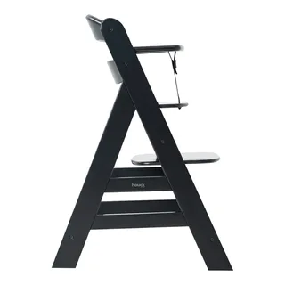 Bundle Hochstuhl Alpha+ inklusive Tray von Hauck in Schwarz, 48 × 77 mm – Produktfoto 2 von 3