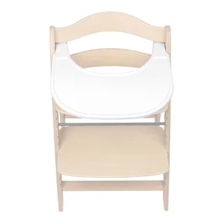 Essbrett für Hochstuhl Arketa de Hauck en Blanc, 49 × 46 × 4 mm – photo produit 3 sur 3