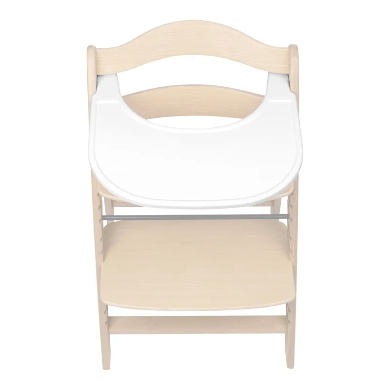 Essbrett für Hochstuhl Arketa de Hauck en Blanc, 49 × 46 × 4 mm – photo produit 3 sur 3