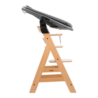 Highchair Bouncer Dark Grey Melange by Hauck in Beige – product photo 3 of 3
