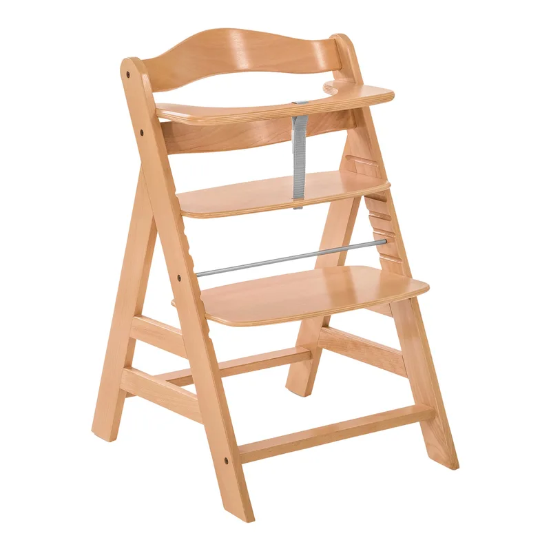 Hochstuhl Alpha+ inkl. Newborn Set Pro von Hauck in Natur, 67 × 50 × 103,5 mm – Produktfoto 3 von 3