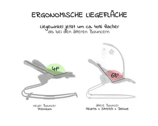 Hochstuhl Alpha Move Natur Newborn Set, Holz Babystuhl ab Geburt mit Neugeborenenaufsatz, Sitzkissen, Essbrett by Hauck – product photo 4 of 5