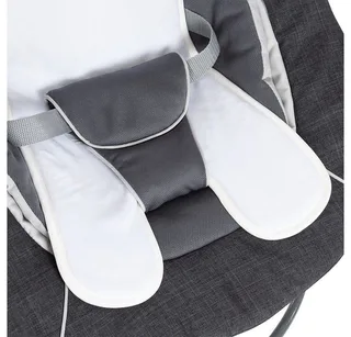 Hochstuhl Alpha Plus - Newborn Set Deluxe (Set, 4 St), Holz Babyhochstuhl ab Geburt inkl. Neugeborenenaufsatz & Sitzauflage von Hauck in Grau – Produktfoto 5 von 5