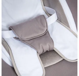 Hochstuhl Alpha Plus Walnut - Newborn Set Deluxe (Set, 4 St), Holz Babyhochstuhl ab Geburt inkl. Neugeborenenaufsatz & Sitzauflage by Hauck in Brown – product photo 5 of 5