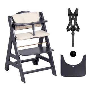 Hochstuhl Beta+ von Hauck in Grau, 58 × 48 × 79 mm – Produktfoto 1 von 3