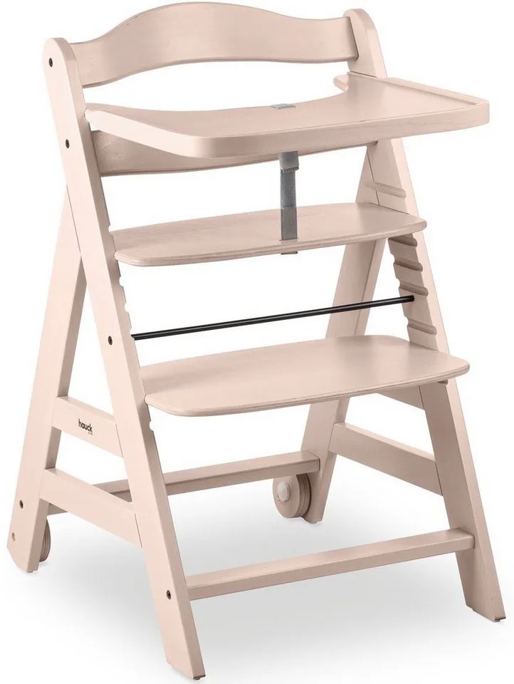 Hochstuhl Beta+, mit Holzrädern by Hauck in White – product photo 4 of 5