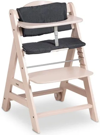 Hochstuhl Beta+, mit Holzrädern by Hauck in White – product photo 2 of 5