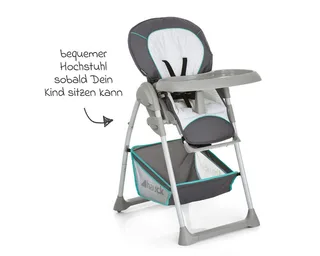 Hochstuhl Sit'n Relax by Hauck in Grey, 840 × 530 × 1050 mm – product photo 5 of 5