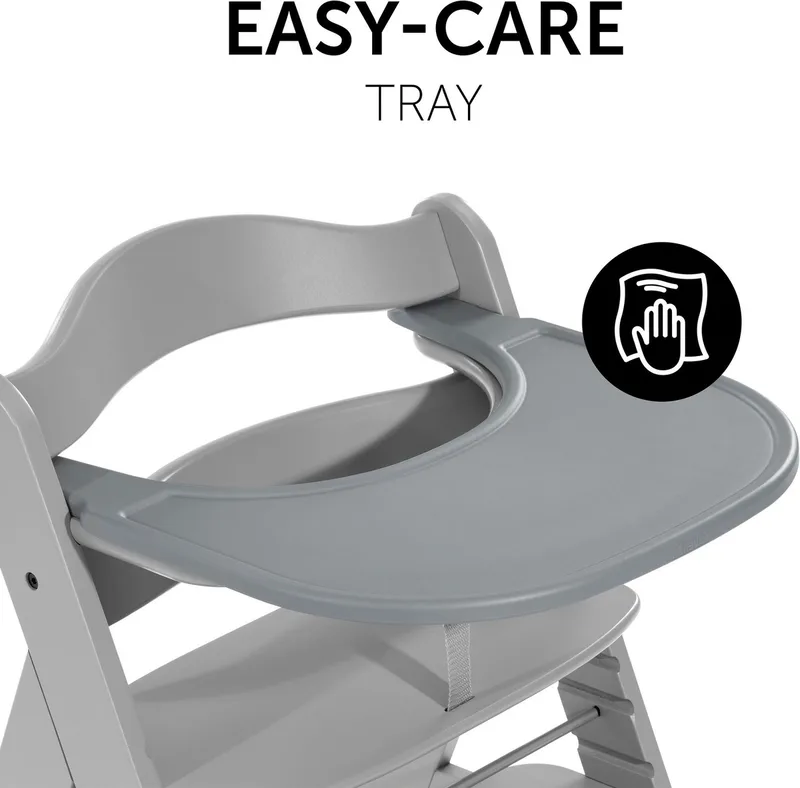 Hochstuhltablett Alpha Click Tray, Kunststoff, Hauck Hochstuhl Alpha+ by Hauck in Grey – product photo 5 of 5
