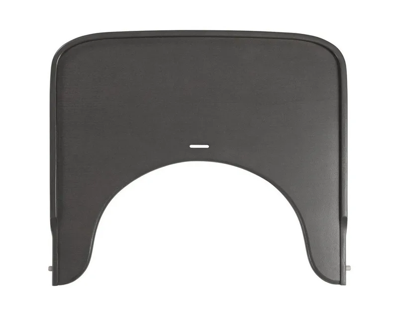 Hochstuhltablett Alpha Wooden Tray - Charcoal, Holz, Essbrett & Tisch aus Holz für Hochstuhl Alpha+ und Beta+ de Hauck en Braun, schwarz – photo produit