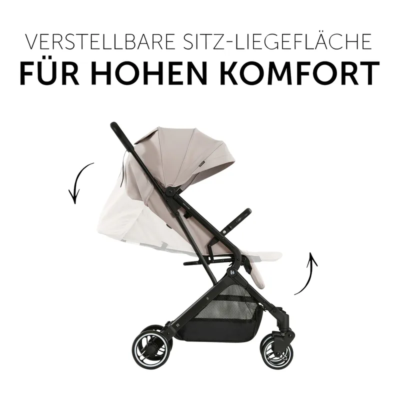 Kinder-Buggy Travel N Care, Reisebuggy, leicht, bis 25 kg belastbar by Hauck in Beige – product photo 2 of 3