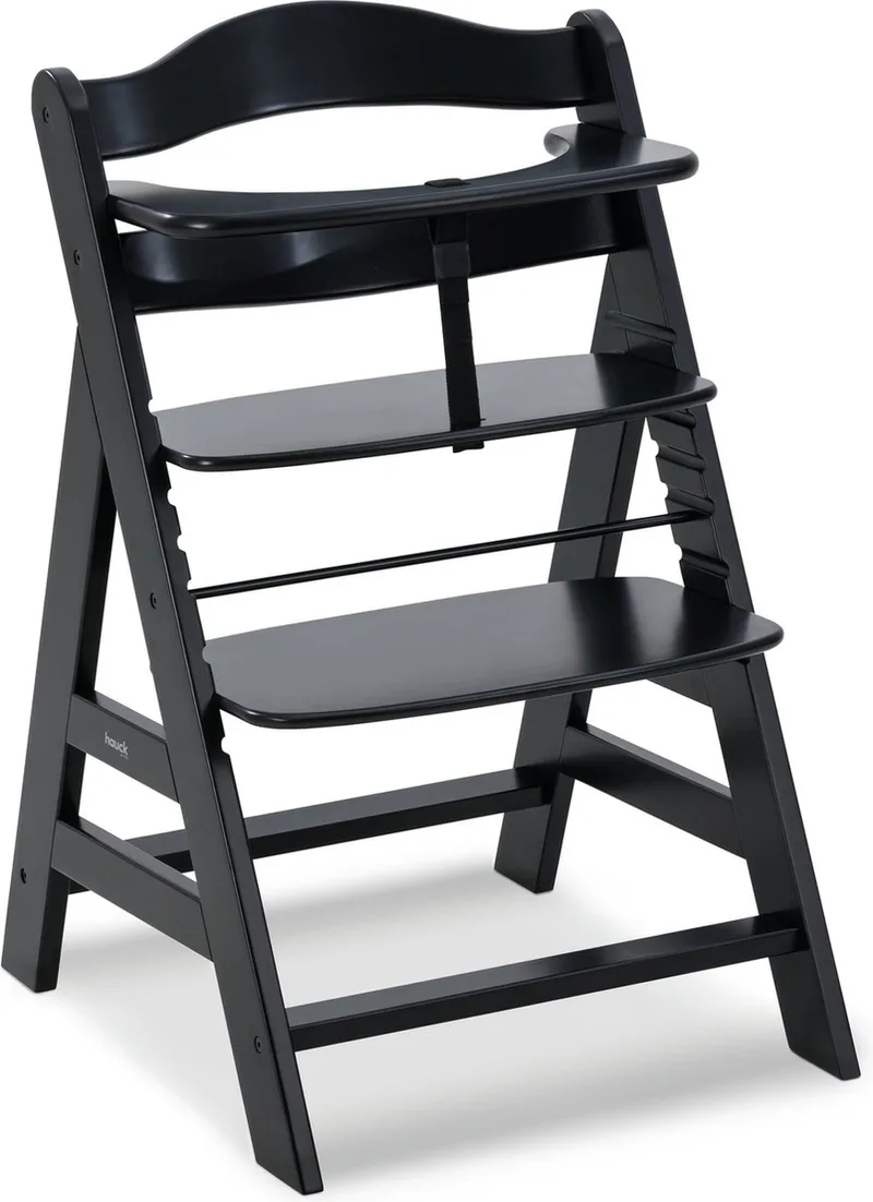 kinderstoel Alpha+ Black - FSC® gecertificeerd beukenhout - Black van Hauck in Zwart – productfoto