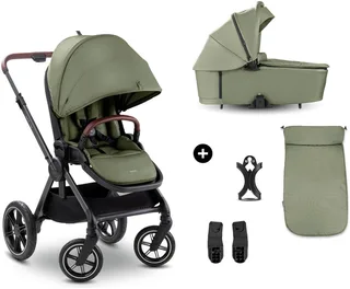 Kombi-Kinderwagen Comfort N Care, (Set), Belastbarkeit bis 22 kg by Hauck in Green – product photo 1 of 3