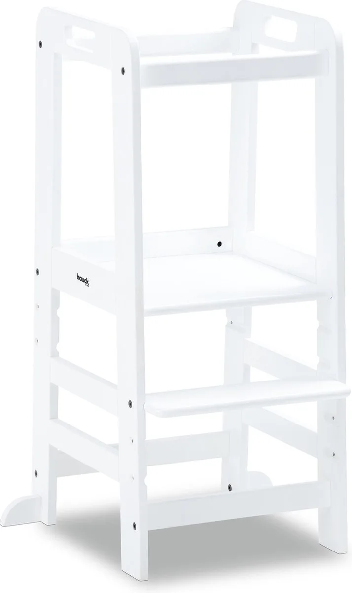 Learn N Explore leertoren opstapje FSC® Mix beukenhout wit van Hauck in Wit – productfoto 1 van 3