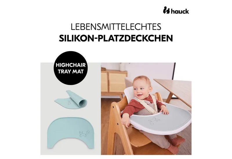 Platzset Highchair Tray Mat, für Hochstuhl-Essbretter von Hauck in Grün – Produktfoto 2 von 5