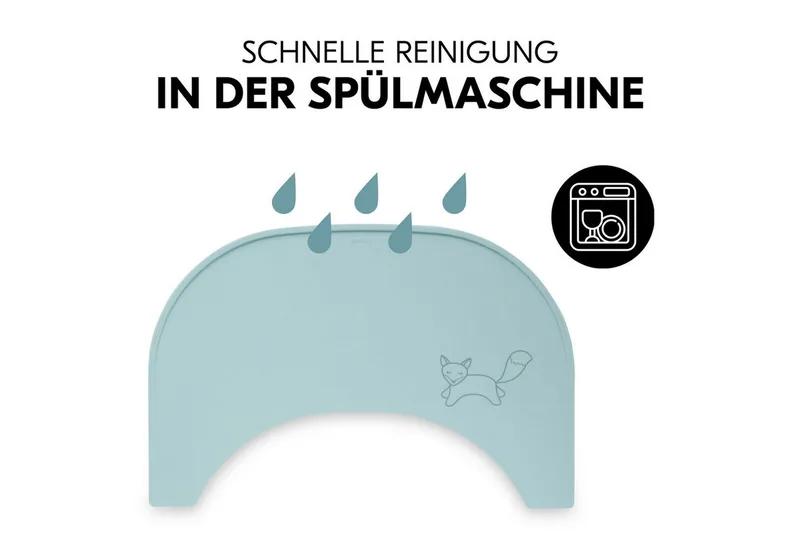 Platzset Highchair Tray Mat, für Hochstuhl-Essbretter von Hauck in Grün – Produktfoto 4 von 5