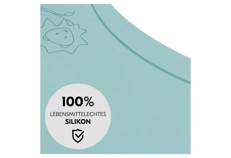 Platzset Highchair Wooden Tray Mat, Lion Mint, für Hochstuhl-Essbretter von Hauck in Grün – Produktfoto 4 von 5