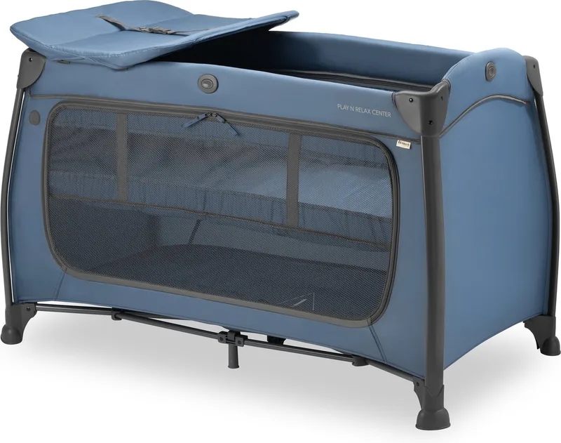 Play N Relax Center - Campingbedje - Gemakkelijk te vervoeren de Hauck en Dark Blue – photo produit