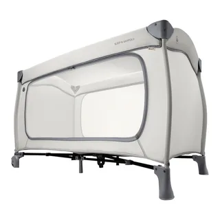 Reisebett Sleep N Easyfold von Hauck in Grau, 125 × 69 × 82 mm – Produktfoto 1 von 3