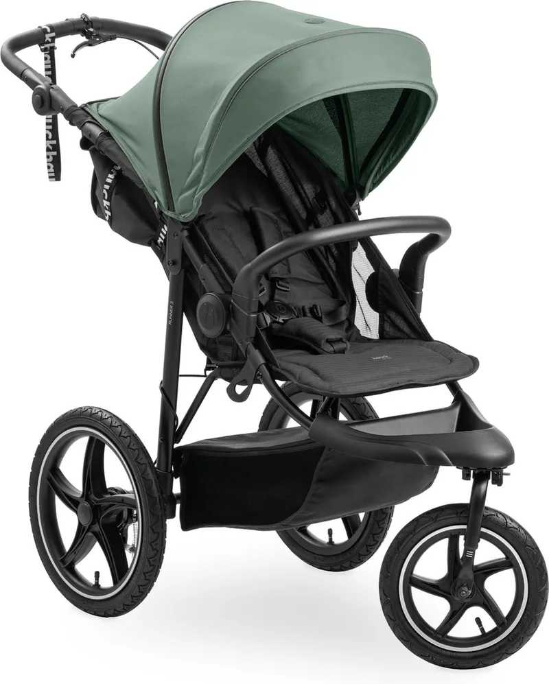 Runner 3 - Buggy - XL-luchtwielen - Vering by Hauck in Jungle Green – product photo