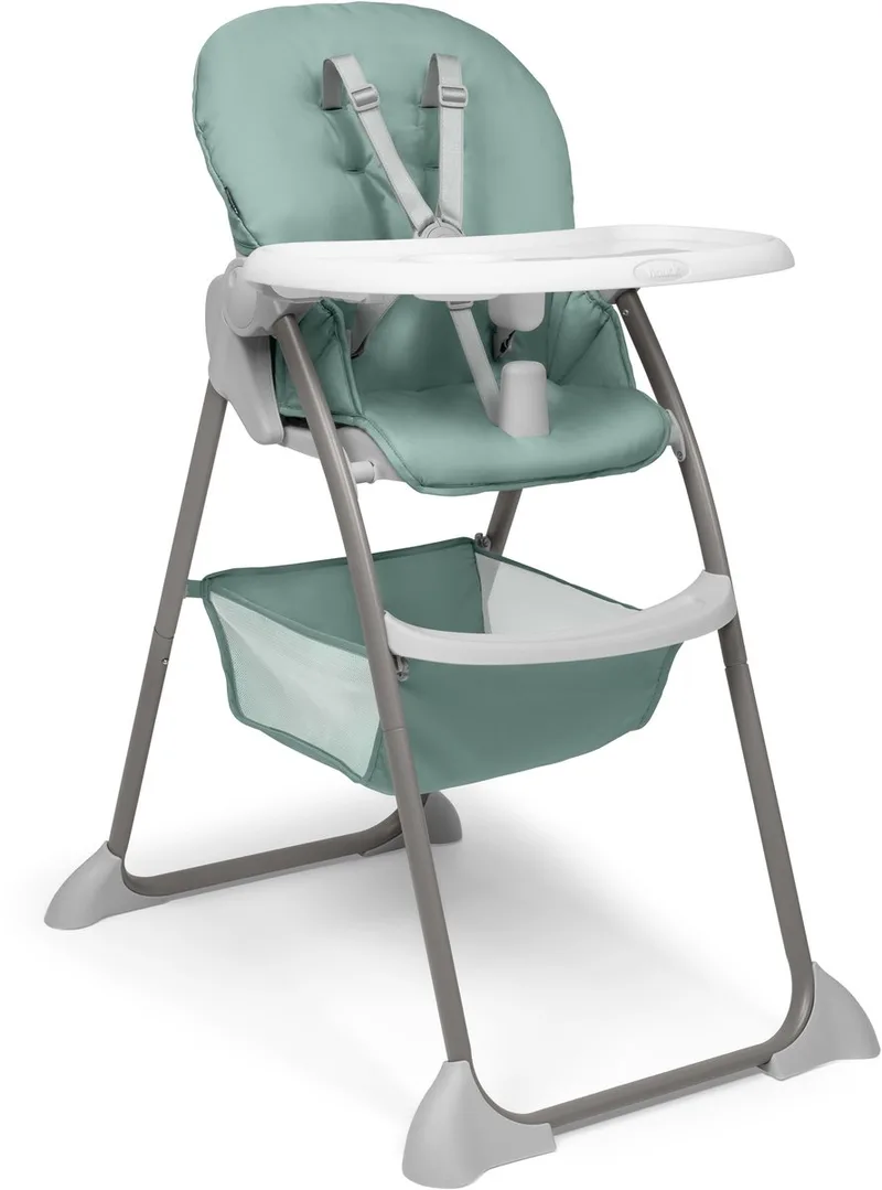 Sit N Fold - Compact opvouwbare kinderstoel - Dusty Mint de Hauck en Grijs;Muntkleur;Wit – photo produit