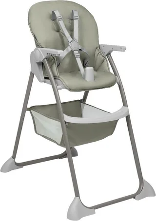 Sit N Fold - Compact opvouwbare kinderstoel - Sage von Hauck in Grau, Salie, Weiß – Produktfoto 3 von 5