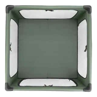 Sleep N Play SQ Set - Campingbedje - Extra grote doorgang von Hauck in Dunkelgrün – Produktfoto 3 von 3