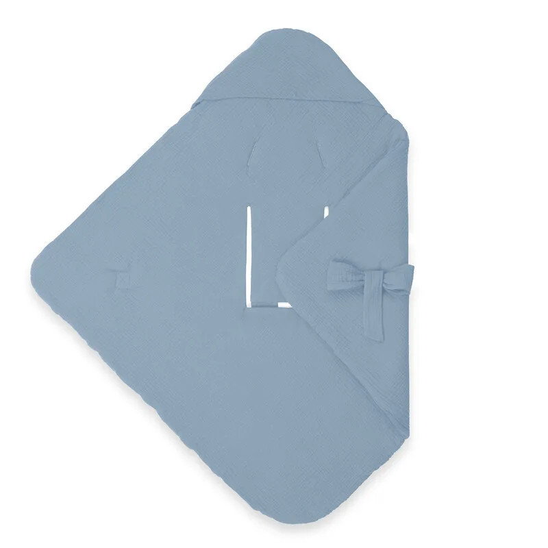 Snuggle So Cosy knuffeldeken, dusty blue van Hauck – productfoto