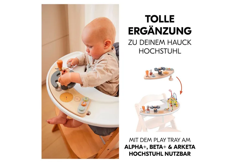 Spielset für Hochstuhl Play Cockpit by Hauck in Natural, 37 × 8 mm – product photo 3 of 5