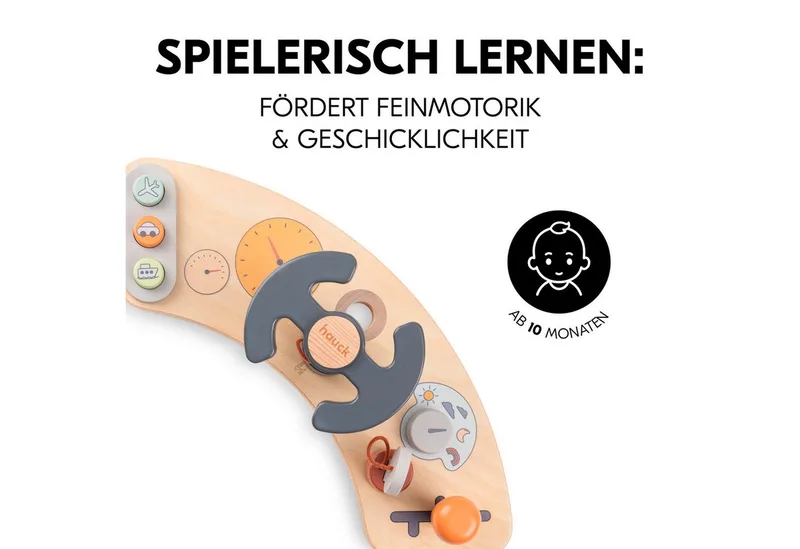 Spielset für Hochstuhl Play Cockpit by Hauck in Natural, 37 × 8 mm – product photo 4 of 5