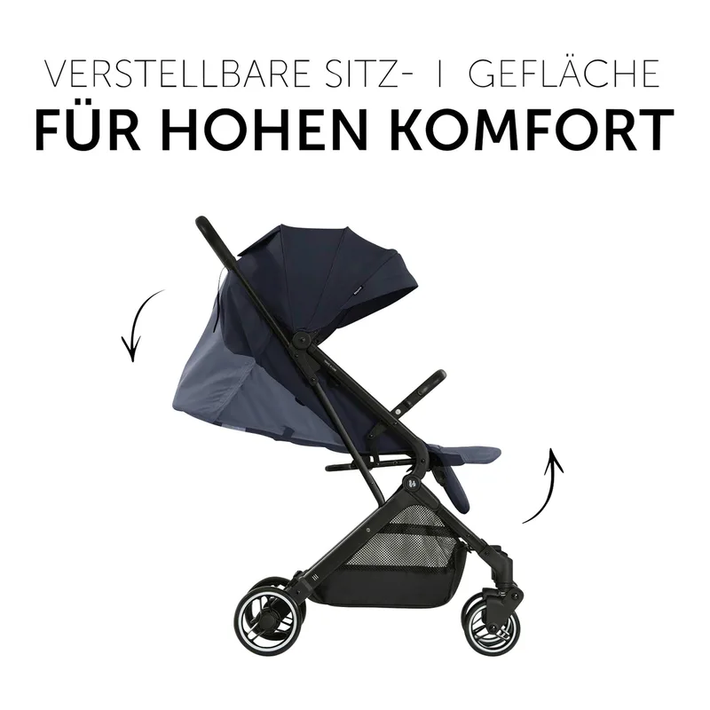 Travel N Care Buggy - handzaam en compact - Dark by Hauck in Dark blue – product photo 2 of 3